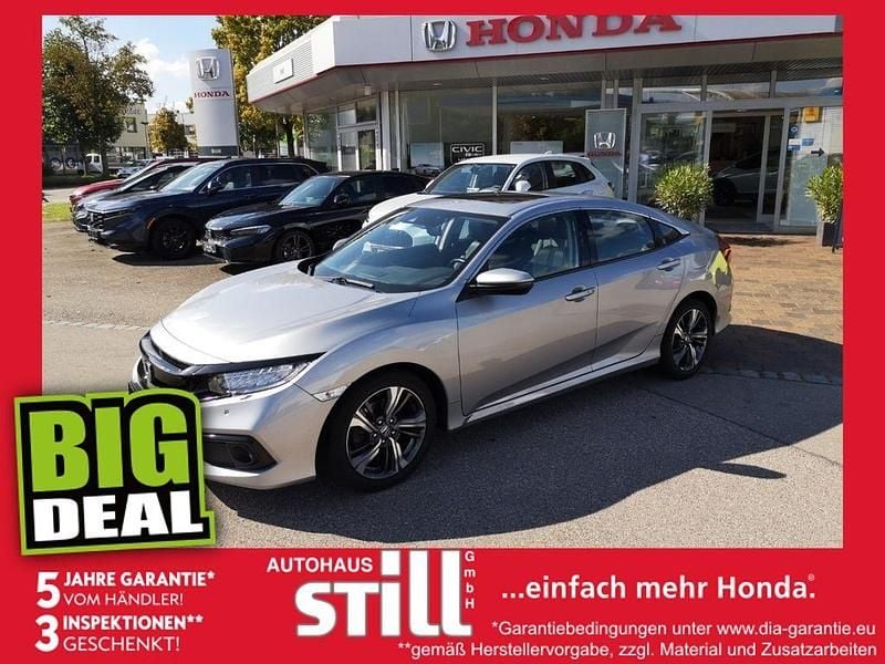 Lunar silver (metallic) Gebraucht 2020 Honda Civic Executive Limousine | 22.480 € (Guter Preis) - Bild 1/4
