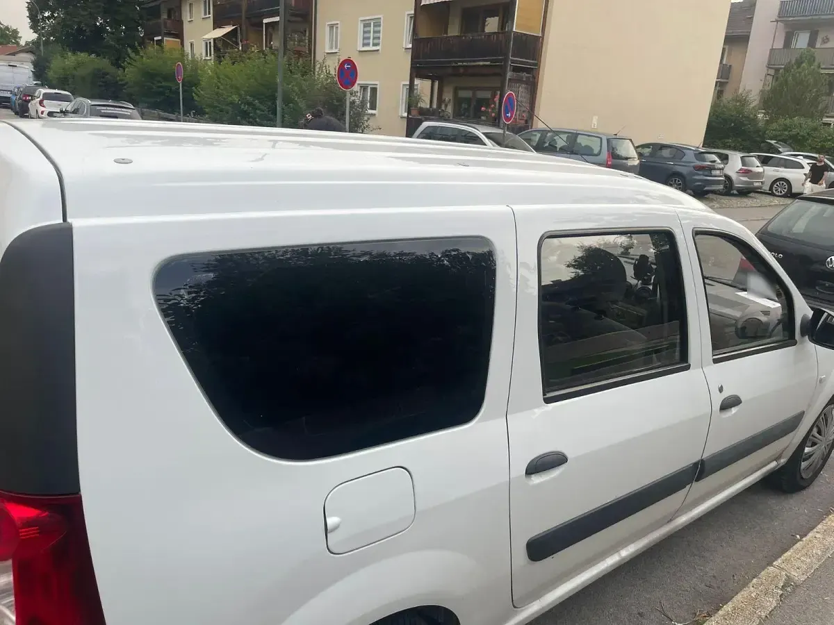 Gebraucht Dacia Logan MCV 84 PS (61 kW) 2011 Weiß Kombi