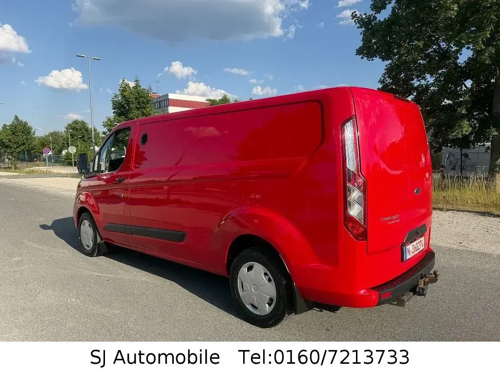 Gebraucht Ford Transit Custom 131 PS (96 kW) 2021 Rot Van / Kleinbus