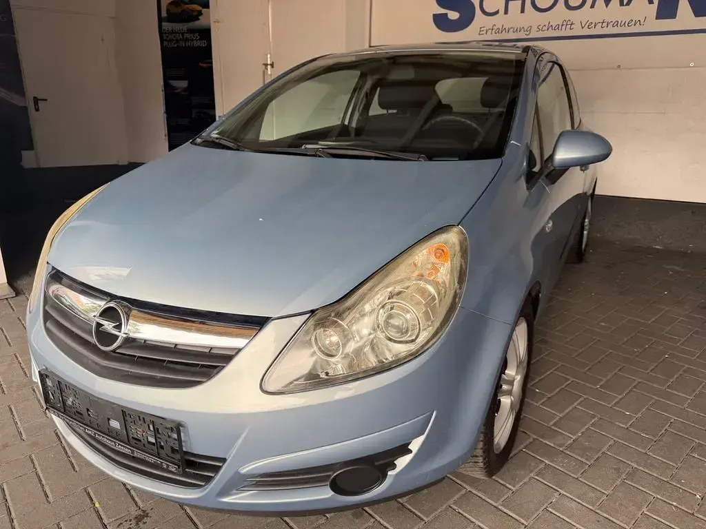 Gebraucht Opel Corsa Edition 80 PS (58 kW) 2009 Blau Kleinwagen