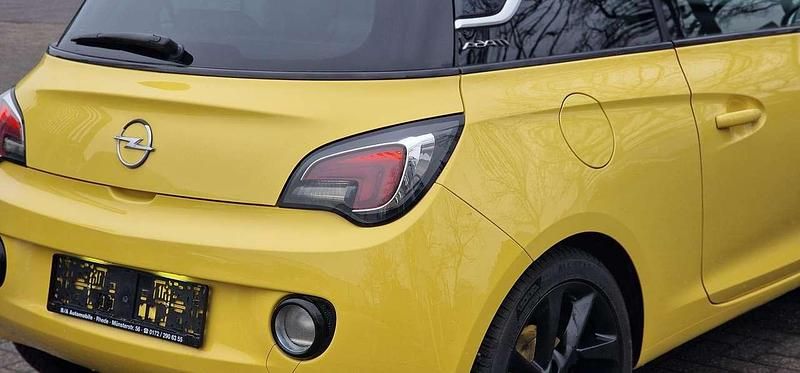 Gebraucht Opel Adam Edition 69 PS (50 kW) 2013 Schwarz gelb edition Kleinwagen