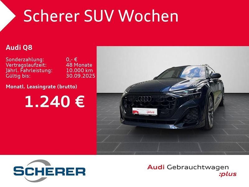 Waitomoblau metallic Gebraucht 2024 Audi SQ8 Sport SUV | 107.490 € - Bild 1/4