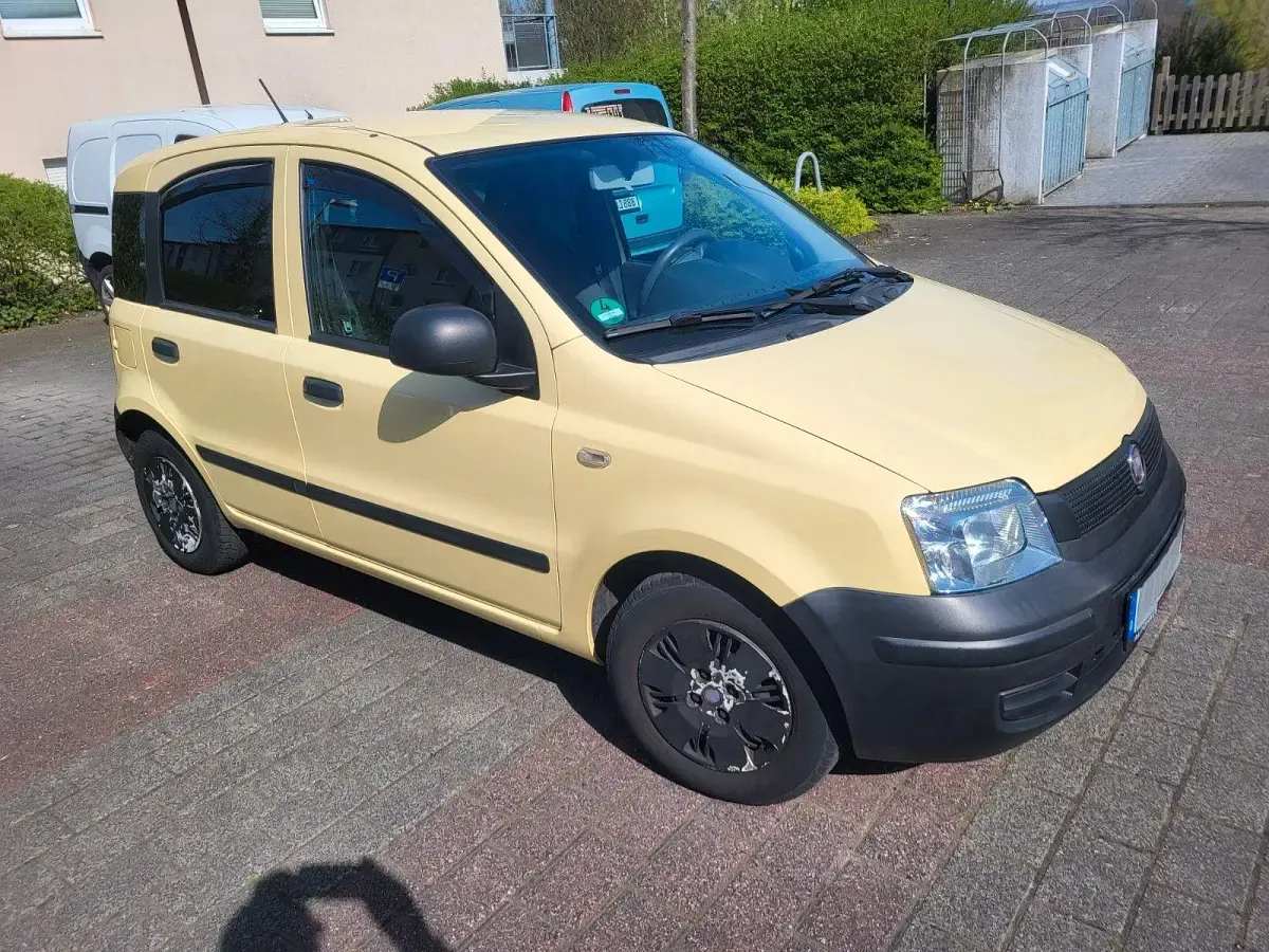 Używany Fiat Panda 54 KM (39 kW) 2010 Żółty Hatchback