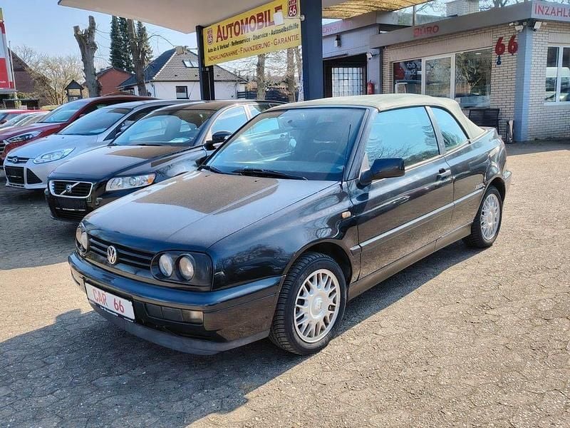 Gebraucht VW Golf Cabriolet 75 PS (55 kW) 1998 Schwarz Cabrio