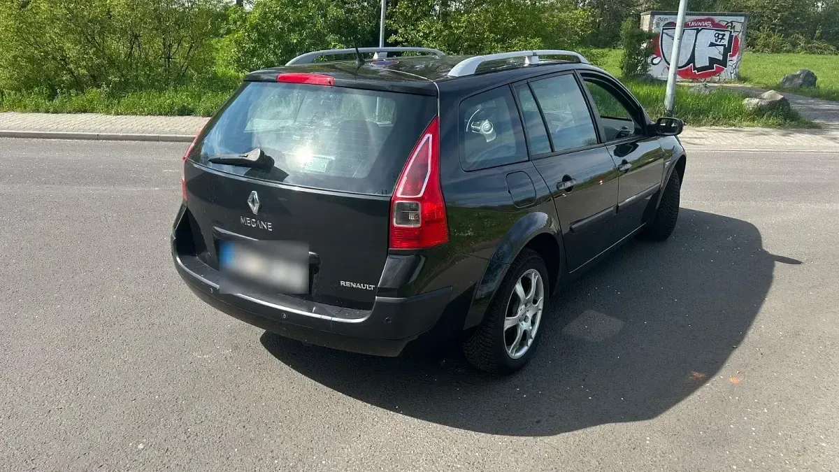 Gebraucht Renault Mégane GrandTour Exception 135 PS (99 kW) 2008 Schwarz Kombi