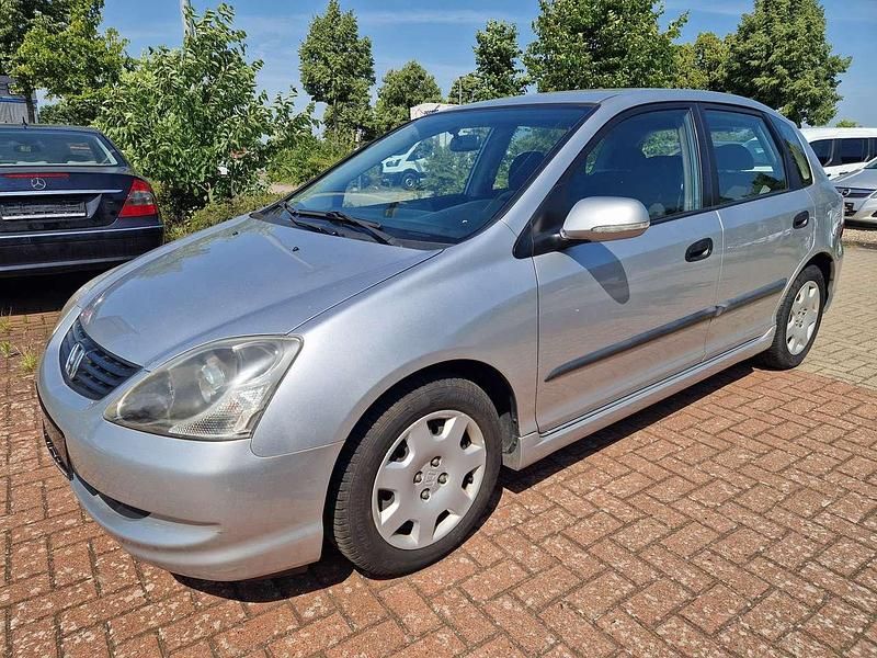 Satin silver m. Gebraucht 2004 Honda Civic LS Kleinwagen | 4.490 € (Etwas zu teuer) - Bild 1/4