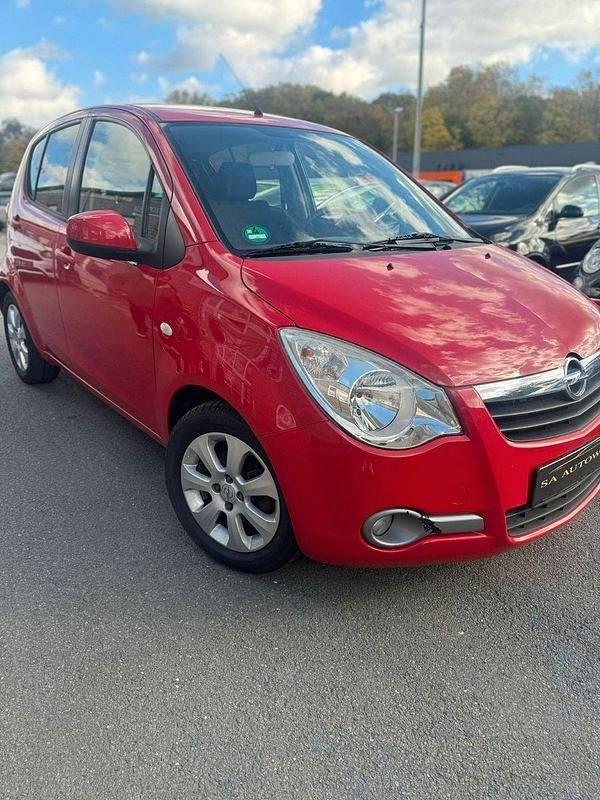 Rot Gebraucht 2008 Opel Agila Edition Kleinwagen | 3.500 € (Teuer) - Bild 1/4