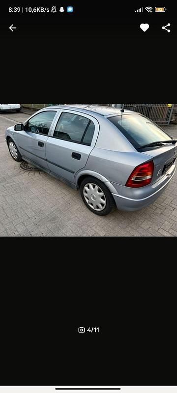 Gebraucht Opel Astra 101 PS (74 kW) 2002 Grau Coupé