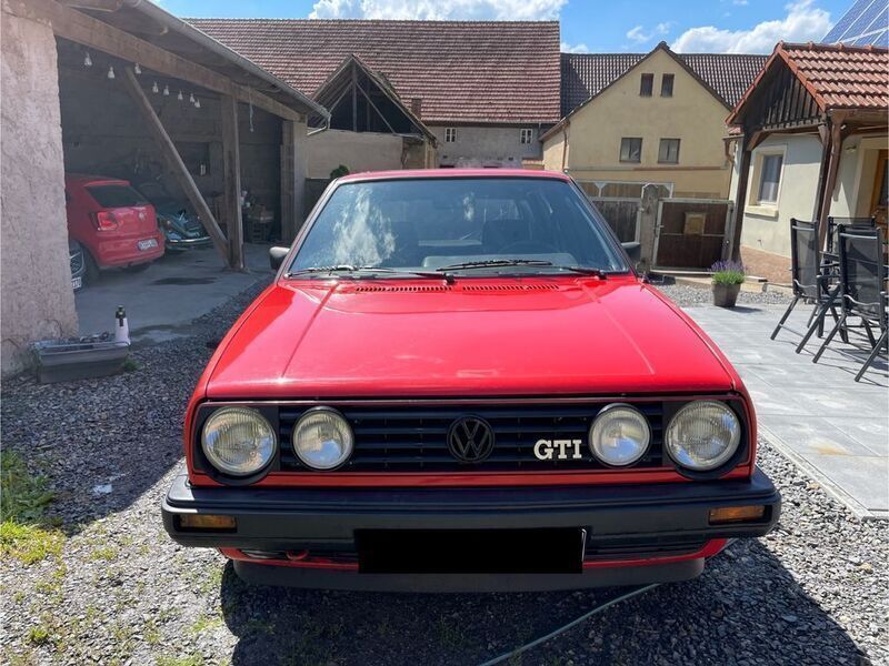 Rot Gebraucht 1984 VW Golf II GTI Limousine | 7.500 € - Bild 1/4