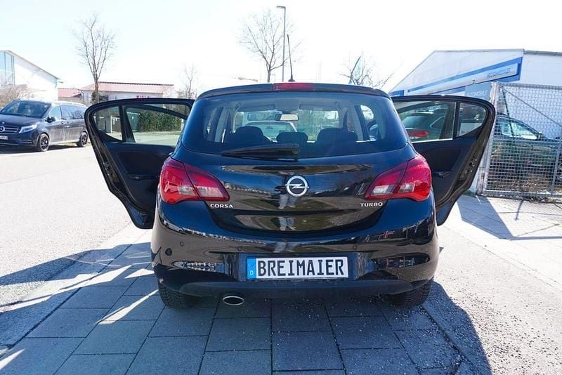 Gebraucht Opel Corsa 101 PS (74 kW) 2018 Onyx schwarz Kleinwagen