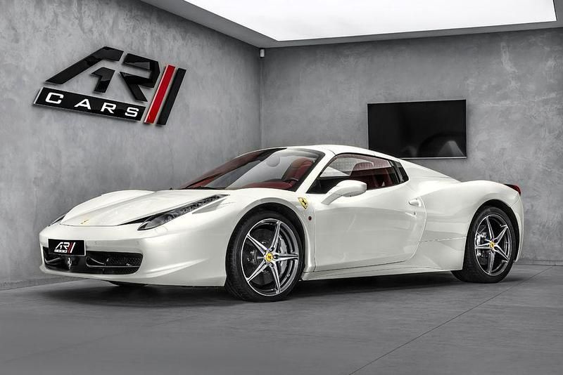Gebraucht Ferrari 458 570 PS (419 kW) 2014 Weiß Cabrio