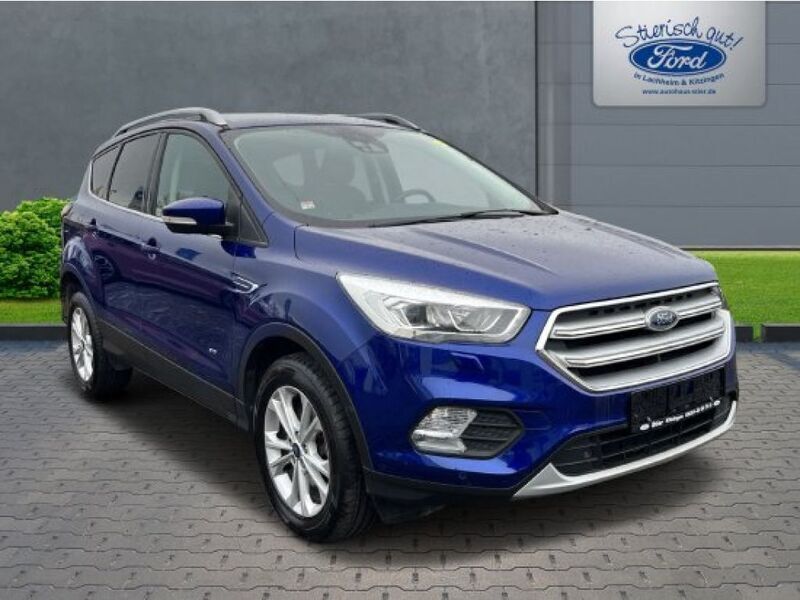 Gebraucht Ford Kuga Titanium 182 PS (133 kW) 2018 Indicblau metallic SUV