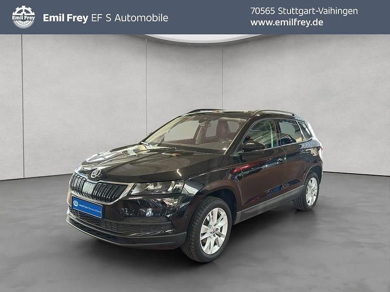 Schwarz Gebraucht 2021 Skoda Karoq Style SUV | 21.890 € (Fairer Preis) - Bild 1/4