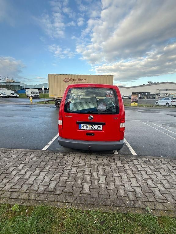 Gebraucht VW Caddy Life 80 PS (58 kW) 2009 Rot Van / Kleinbus