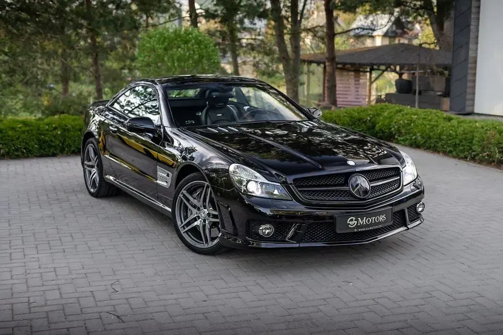 Gebraucht Mercedes SL63 AMG AMG 525 PS (386 kW) 2011 Schwarz Cabrio