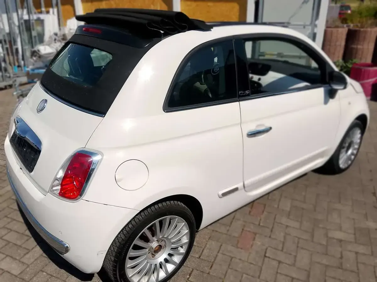 Gebraucht Fiat 500C 69 PS (50 kW) 2011 Weiß Cabrio