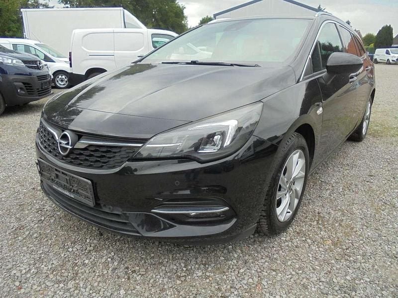 Schwarz Gebraucht 2022 Opel Astra Elegance Kombi | 11.900 € (Superpreis) - Bild 1/4