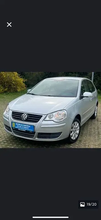 Gebraucht VW Polo 69 PS (50 kW) 2008 Silber Kleinwagen