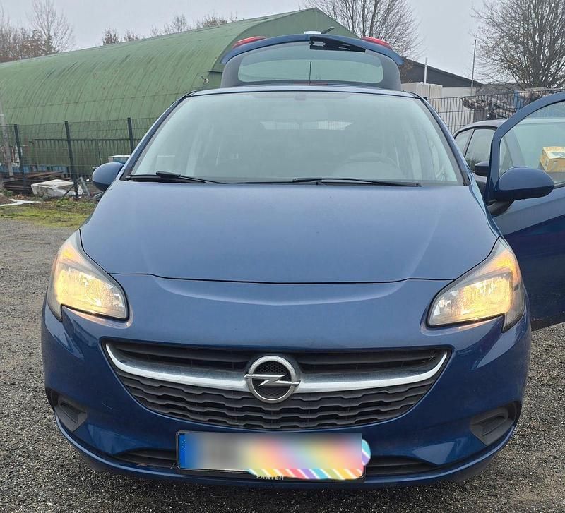 Blau Gebraucht 2018 Opel Corsa Color Edition Kleinwagen | 4.690 € (Guter Preis) - Bild 1/4