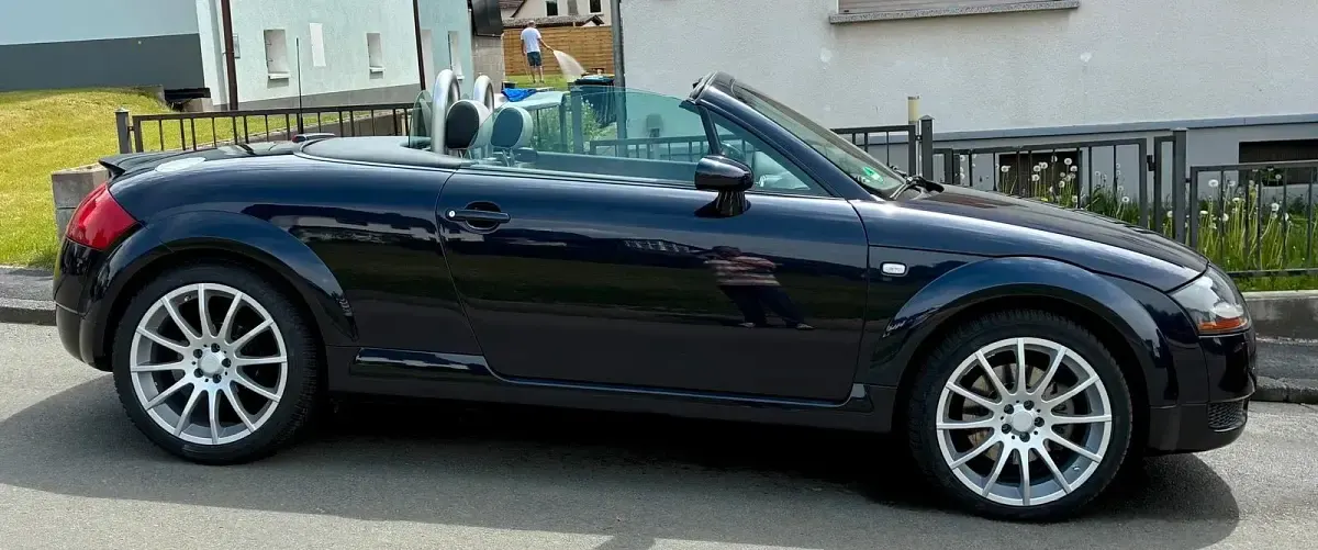 Gebraucht Audi TT Roadster 180 PS (132 kW) 2002 Blau Cabrio