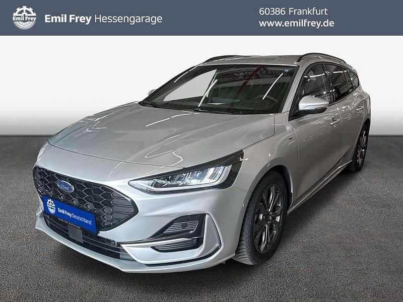 Moondust silber metallic Gebraucht 2023 Ford Focus ST-Line X Kombi | 22.750 € (Guter Preis) - Bild 1/4