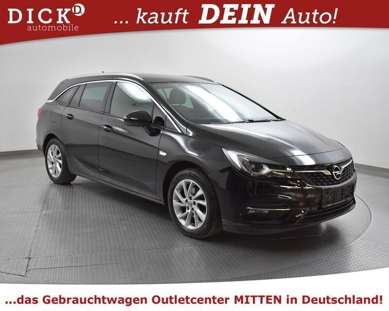 Schwarz Gebraucht 2020 Opel Astra Elegance Kombi | 10.250 € (Superpreis) - Bild 1/4