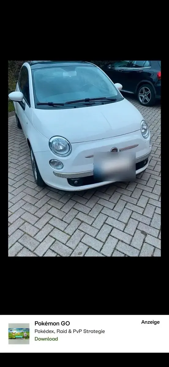 Gebraucht Fiat 500 Lounge 69 PS (50 kW) 2013 Weiß Kleinwagen