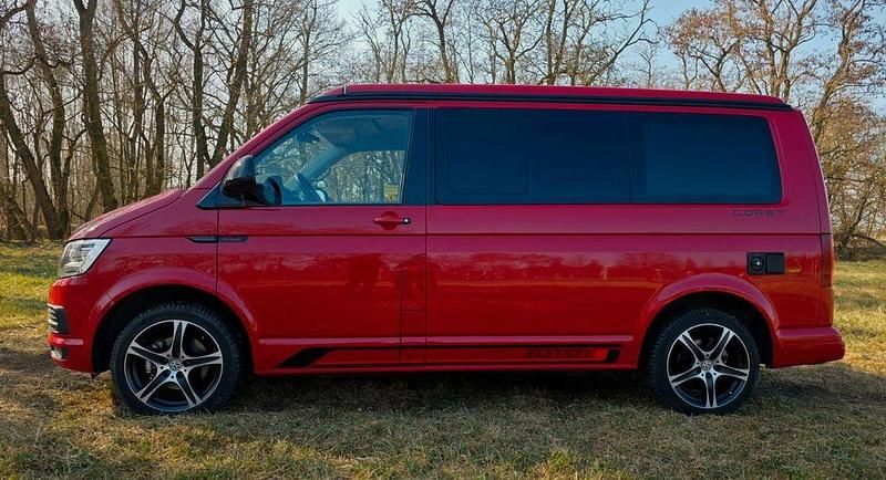 Gebraucht VW California Coast 150 PS (110 kW) 2019 Rot Van