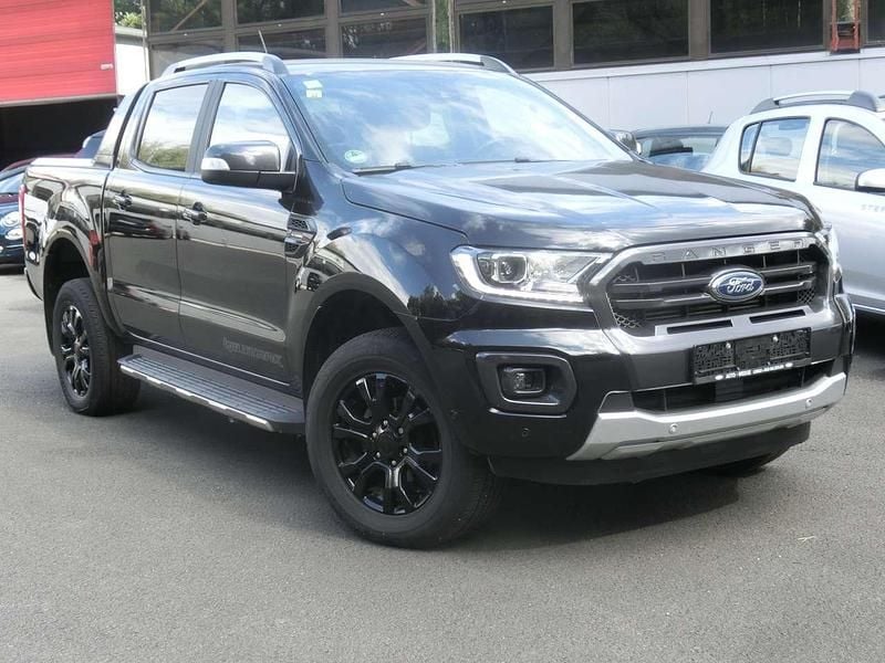 Schwarz metallic Gebraucht 2021 Ford Ranger Wildtrack Abholung | 30.995 € (Guter Preis) - Bild 1/4