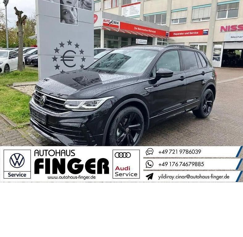Deep black perleffekt Gebraucht 2023 VW Tiguan R-line SUV | 26.890 € (Fairer Preis) - Bild 1/3