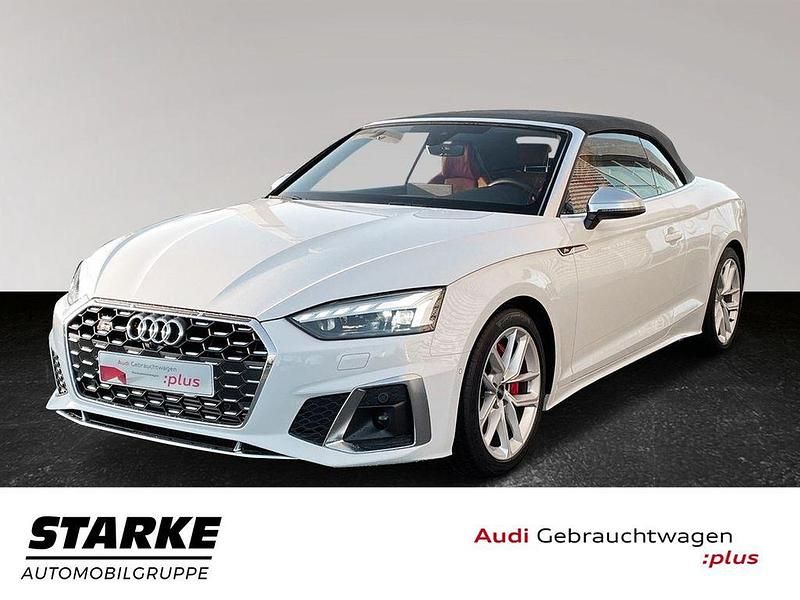Gebraucht Audi S5 Cabriolet Ambiente 354 PS (260 kW) 2022 Gletscherweiß metallic Cabrio