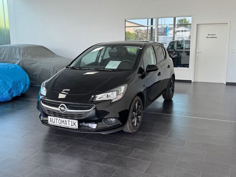 Onyx schwarz Gebraucht 2019 Opel Corsa Limousine | 12.990 € (Fairer Preis) - Bild 1/4