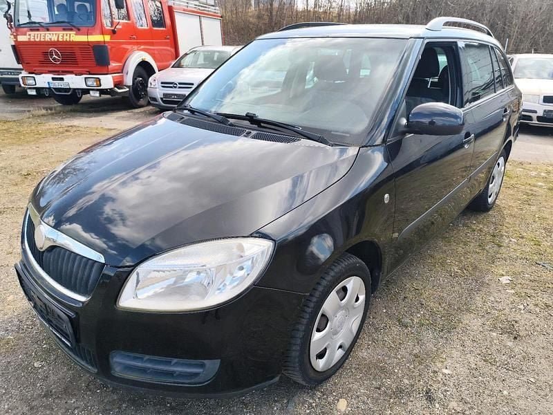 Gebraucht Skoda Fabia 69 PS (50 kW) 2008 Schwarz Kombi