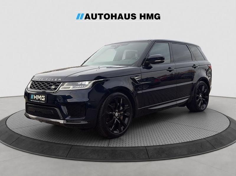 Portofino blue Gebraucht 2021 Land Rover Range Rover Sport HSE SUV | 41.900 € (Superpreis) - Bild 1/4