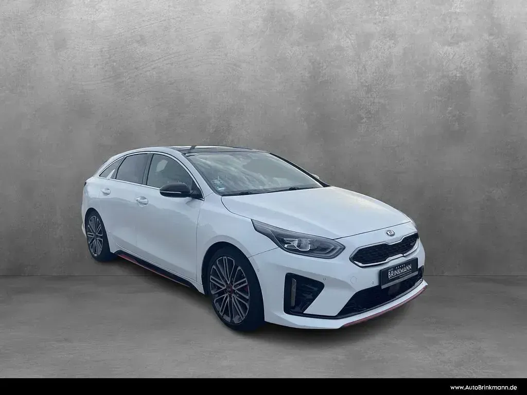 Gebraucht Kia ProCeed GT 204 PS (150 kW) 2020 (hw2) deluxeweiss met. Kombi