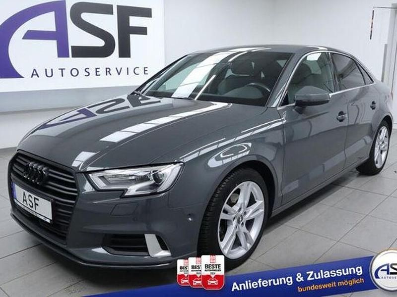 Grau Gebraucht 2017 Audi A3 Sport Limousine | 15.470 € (Fairer Preis) - Bild 1/3
