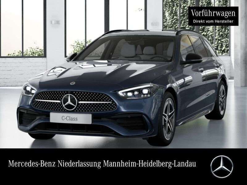 Sodalithblau Gebraucht 2025 Mercedes C300e AMG Kombi | 53.750 € (Fairer Preis) - Bild 1/4
