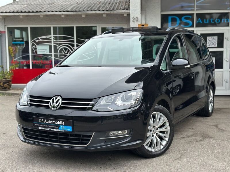 Schwarz Gebraucht 2011 VW Sharan Highline Van / Kleinbus | 11.990 € (Fairer Preis) - Bild 1/4