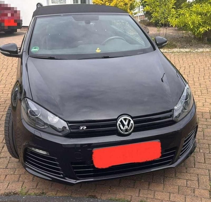 Schwarz Gebraucht 2013 VW Golf Cabriolet R Cabrio | 19.950 € (Teuer) - Bild 1/4