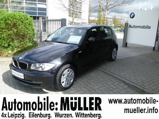 Schwarz metallic Gebraucht 2010 BMW 118 Advantage Kleinwagen | 16.999 € - Bild 1/4