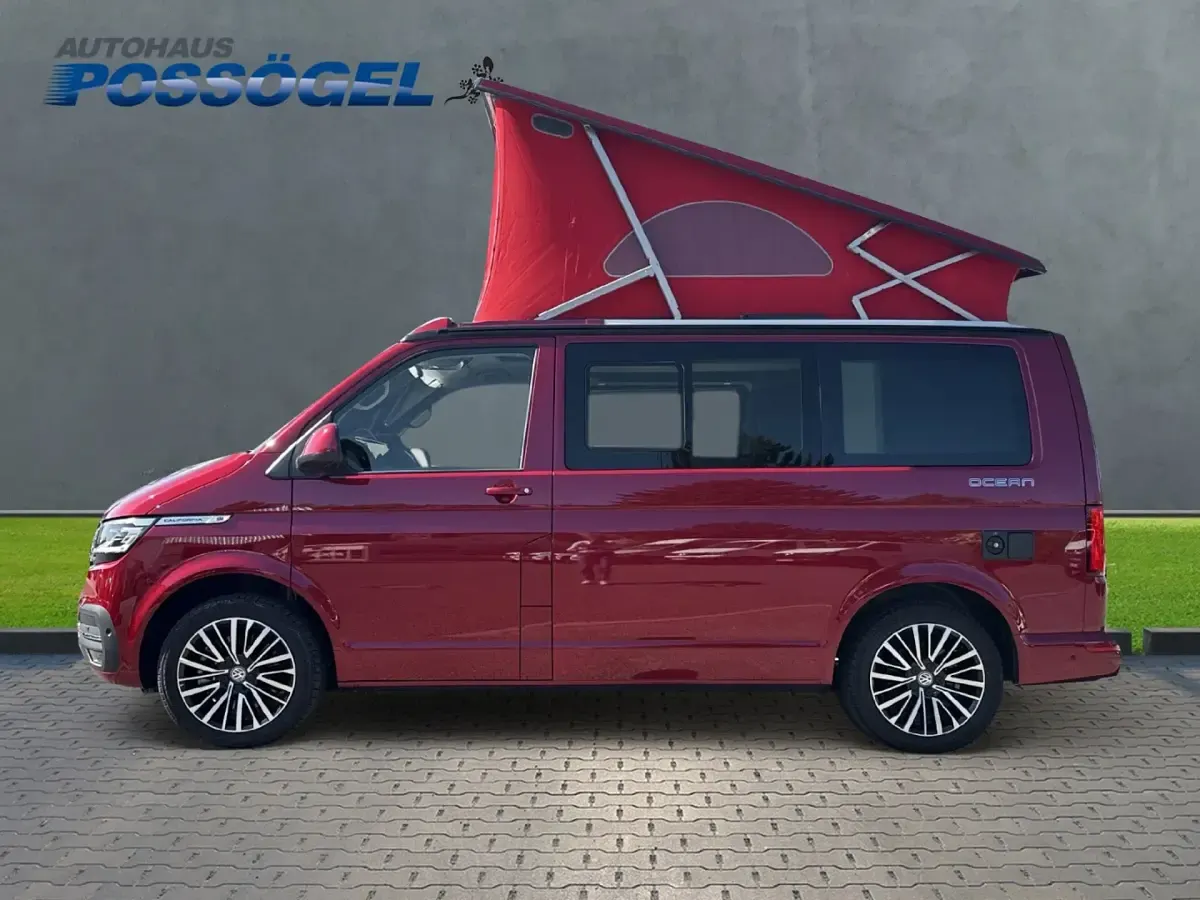 Gebraucht VW California California 204 PS (150 kW) 2024 Rot Van