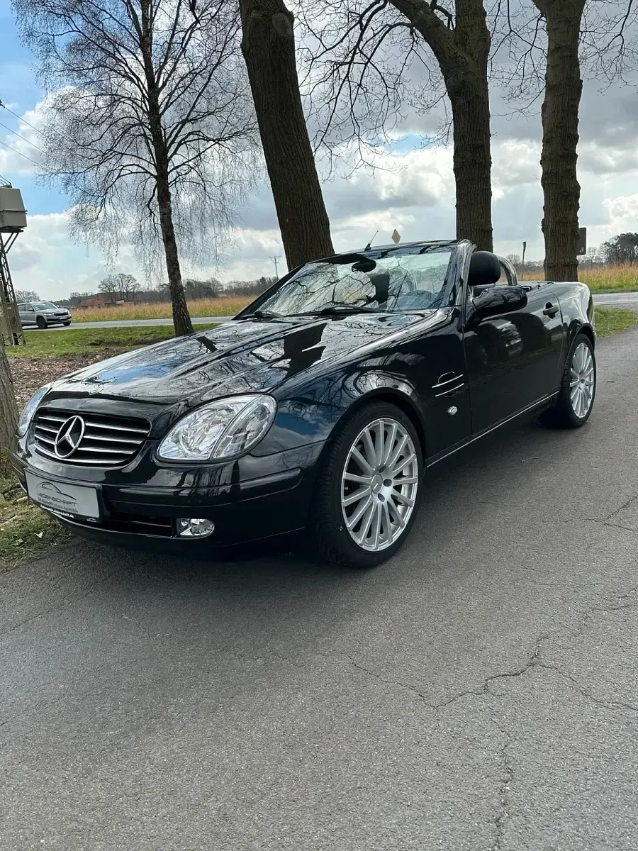 Gebraucht Mercedes SLK200 136 PS (100 kW) 1999 Schwarz Cabrio