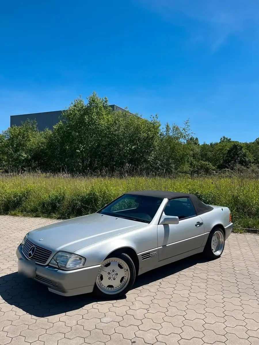 Gebraucht Mercedes SL600 394 PS (289 kW) 1992 Silber Cabrio
