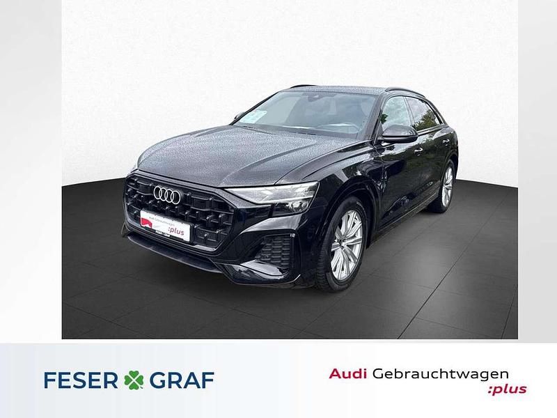Mythosschwarz metallic Gebraucht 2024 Audi Q8 Ambiente SUV | 64.890 € (Teuer) - Bild 1/4