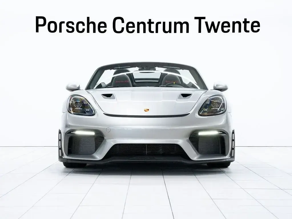 Neu Porsche Boxster Spyder 500 PS (367 kW) 2025 Silber Cabrio