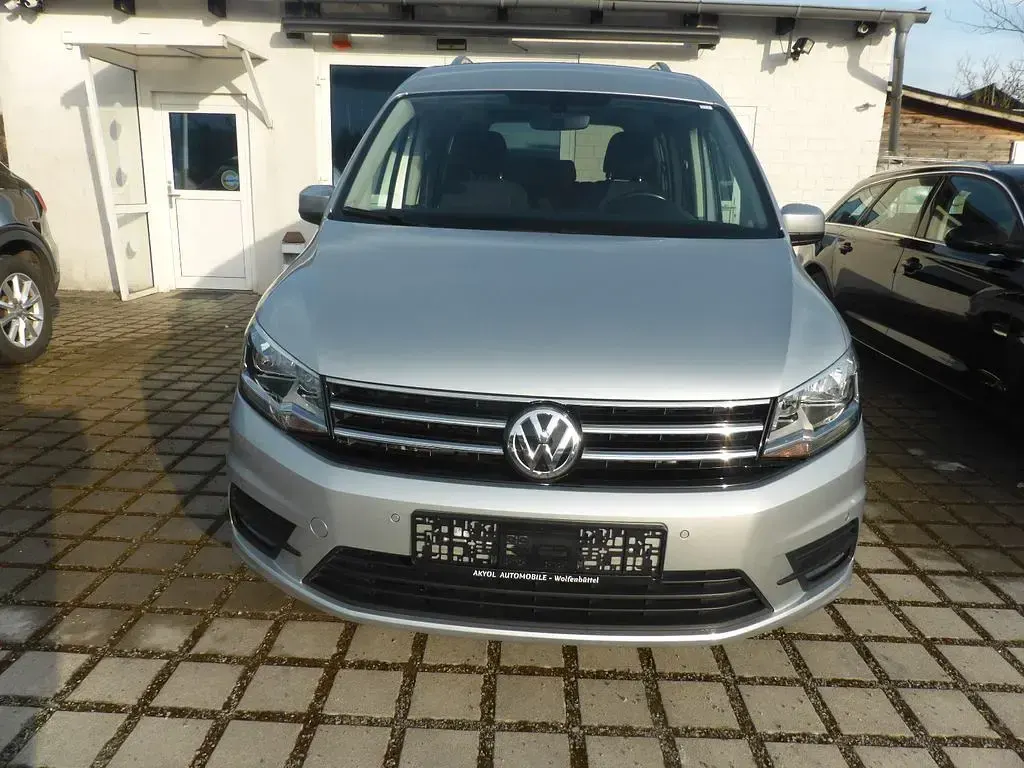Gebraucht VW Caddy Comfortline 125 PS (91 kW) 2017 Silber Van / Kleinbus