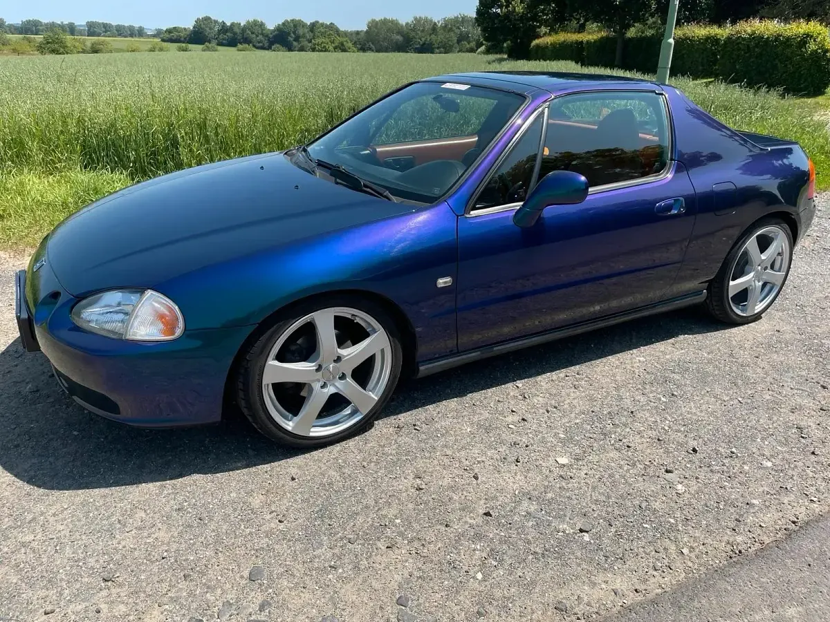 Gebraucht Honda CR-X 125 PS (91 kW) 1998 Blau Cabrio