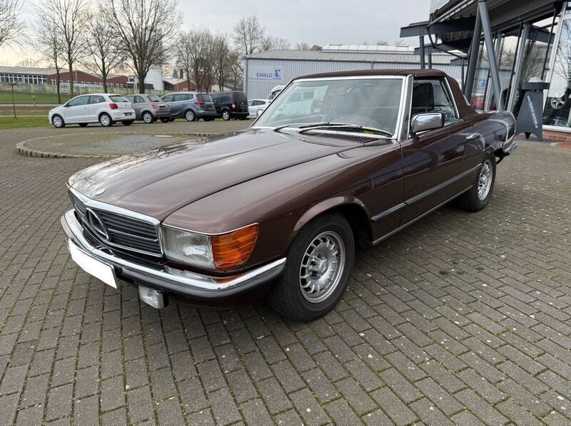 Braun Gebraucht 1982 Mercedes SL280 Cabrio | 22.999 € - Bild 1/4