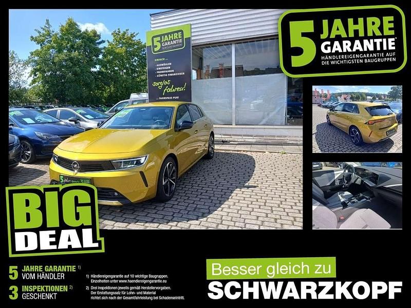 Gelb (kult gelb) Gebraucht 2022 Opel Astra Limousine | 20.680 € (Guter Preis) - Bild 1/4
