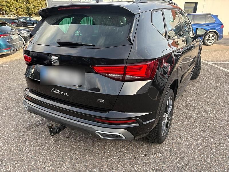 Gebraucht Seat Ateca FR 150 PS (110 kW) 2022 Schwarz SUV